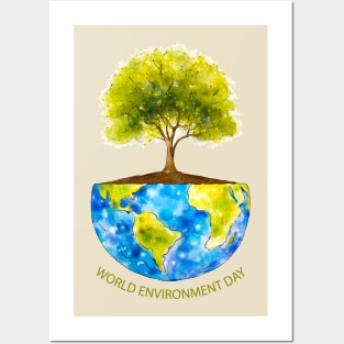 World Environment DAY Posters and Art